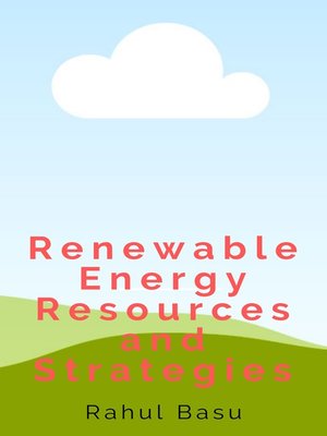 cover image of Renewable Energy and Sustainability Stategies